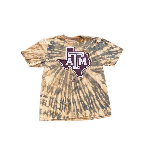 Texas A&M Aggies Adidas Bleached Tee - Picture 1 of 4